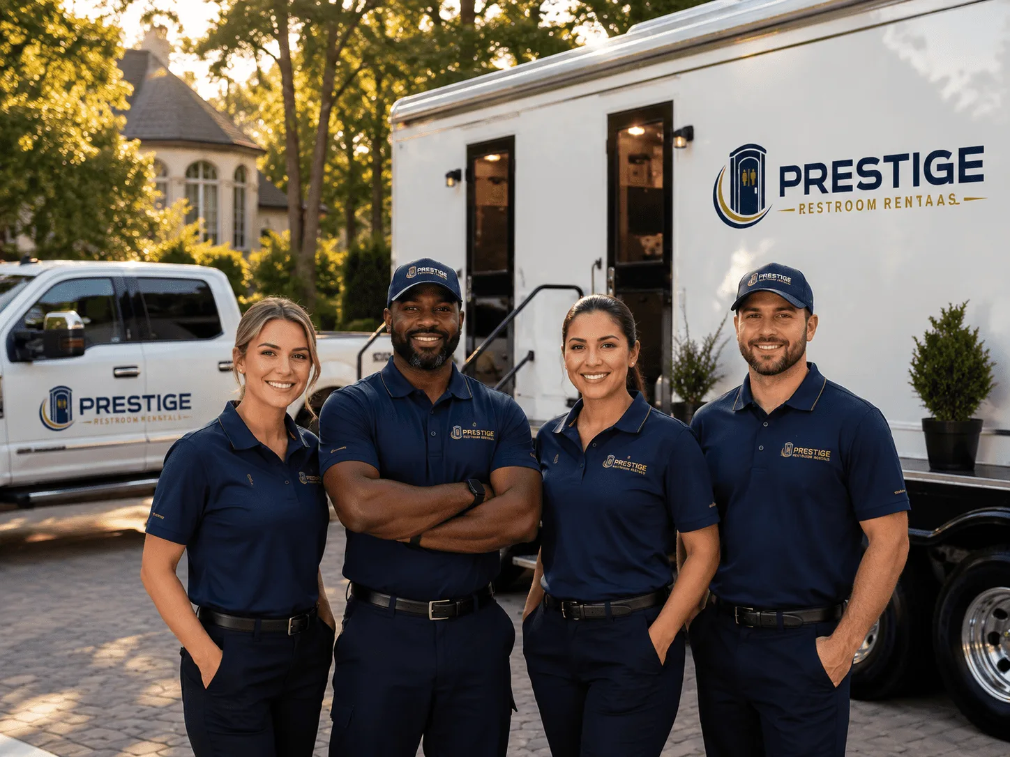 Trusted Luxury Portable Restrooms company in Blessing, TX